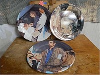 3ct Metal Norman Rockwell "Freedom" Plates