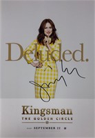Kingsman 2 Photo Julianne Moore Autograph