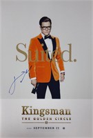 Kingsman 2 Photo Taron Egerton Autograph