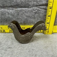 Avon Christmas 1976 Metal Dove Bottle Holder