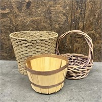 Trio of Baskets