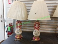 2 Lido China Lamps