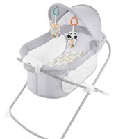 Fisher-Price Baby Bedside Sleeper Soothing View