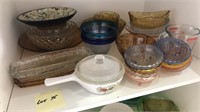 Shelf Lot of Glassware