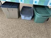 VARIOUS STORAGE TOTES