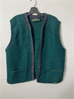 Vintage Giesswein Wool Vest Green