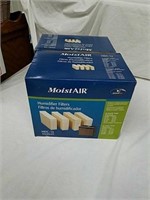 2 moist air humidifier filters size HDC - 12