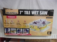 WorkForce 7" Tile Wet Saw