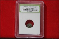 A Slabbed Biblical Widow's Mite Coin