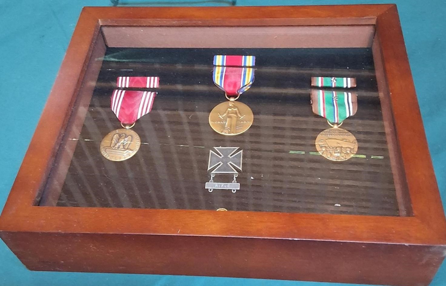 WWII Medal Shadowbox