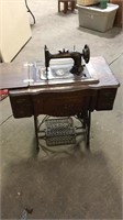 New home pedal sewing machine