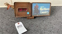 Vintage Marlboro Electric Clock