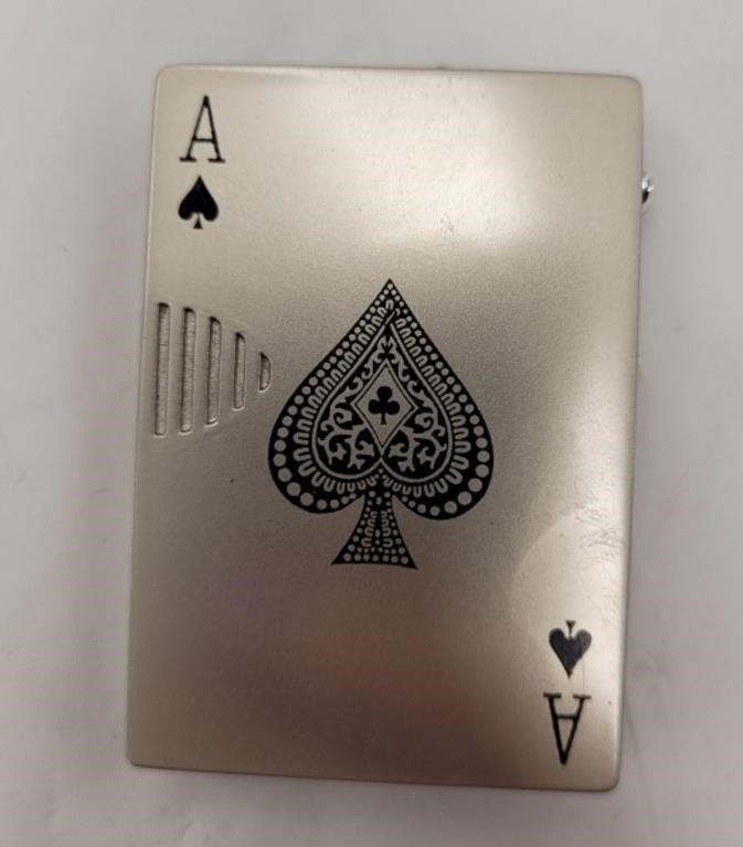 Playing Card lighter (works)