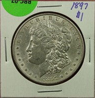 1897 Morgan Dollar UNC