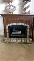 Electric fireplace 48x27x54