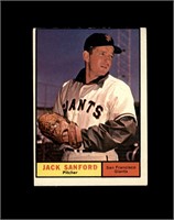 1961 Topps #258 Jack Stanford VG to VG-EX+