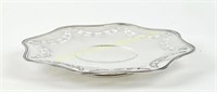 STERLING SCALLOPED LOW PEDESTAL DISH