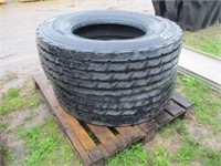 (2) Continental 315/80R-22.5 Tires (1575)