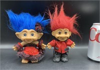 4 inch Trolls - Ace Novelty, Russ red outfits