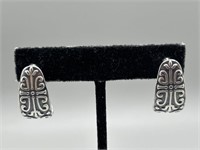 James Avery 925 Silver French Clip Barcelona