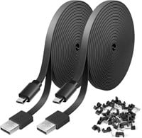 NEW 2PK 20FT(ea) USB to Micro USB Chargers
