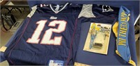 New England Patriot Tom Brady Jersey - Large,