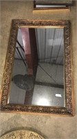 GOLD GILT FRAMED WALL MIRROR