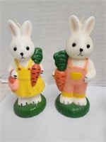 Vintage Wax Candles Bunny