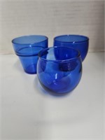 Vintage Blue Glassware