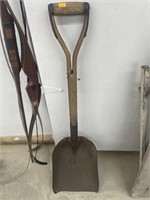 Antique B&O railroad shovel