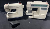 Brother XR-37 and Simplicity Sewing Machines