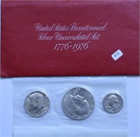 SILVER BICENTENNIAL MINT SET