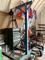 Homemade Overhead Shop Floor Hoist