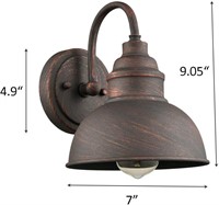 NEW Rustic Wall Sconces Gooseneck Barn Light