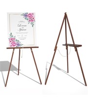 Wooden Art Easel Stand - 63" Portable Tripod W