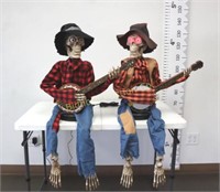 Animated Banjo Skeletons