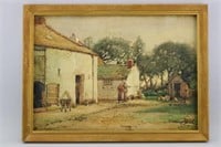 William Eastward "Gilletts Farm" Watercolor