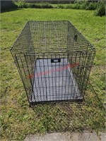 Extra Large Dog Crate  (back yard)