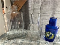 Glass pitcher, water table set