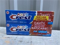 2 Pack Kids Crest Toothpaste