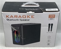 (RL) Boxed Karaoke Bluetooth Speaker model KM10
