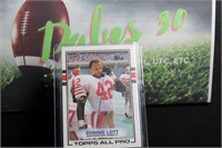 1989 Topps All Pro Ronnie Lott #9- SF 49ers