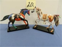 (2) The Trail Of The Painted Ponies Figures -