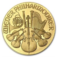 1995 Austria 1 Oz Gold Philharmonic Bu