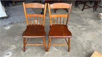 Pair of Early Side Chairs