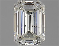 Gia Certified Emerald Cut .92ct Si2 Diamond