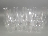 Set Of 9 Clear Hurricanes