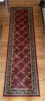 Red/Black 8 Ft. Oriental Runner