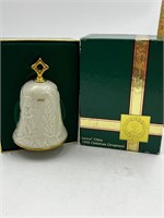 1985 Lenox Christmas ornament bell