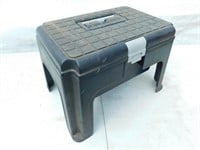 Gracious Living stool/tool box with tray.
